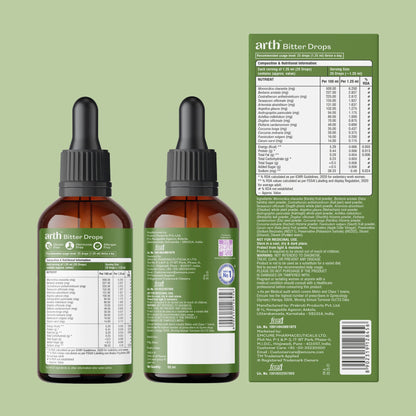 BITTER DROPS™ | Gotas Herbales para Digestión y Control de Peso