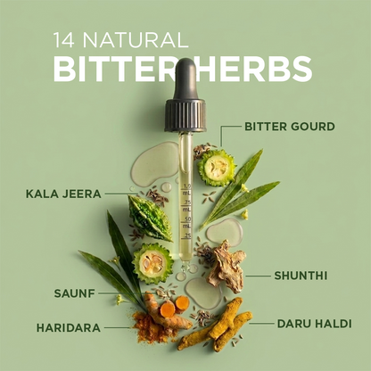 BITTER DROPS™ | Gotas Herbales para Digestión y Control de Peso